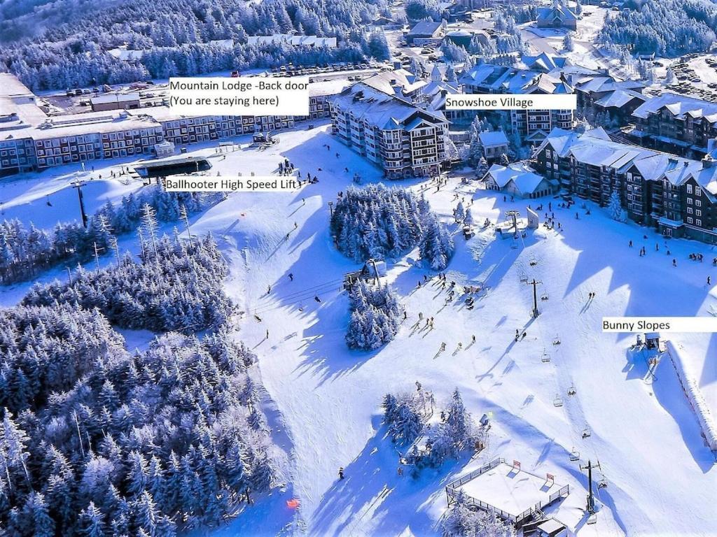 Stroll To Slopes, Village Area, Ski In-Out Mtlodge 345 Snowshoe Bagian luar foto